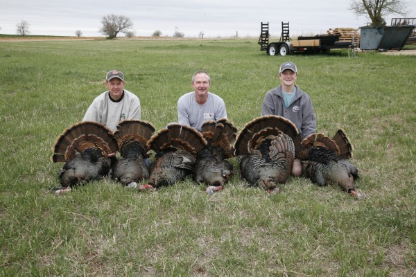 Rio Grande Turkey Hunts in Kanas